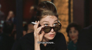 Top 25 gifs about movie Breakfast at Tiffany’s quotes