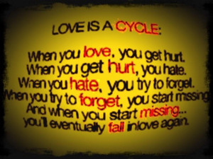 Love Cycle Quotes