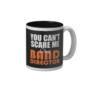 Funny Band Director Gifts Coffee Mugs