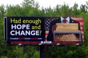 Anti-Obama billboards are being posted all over the country. Now two ...