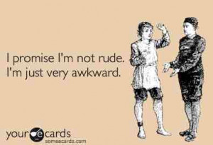 promise I’m not rude!!