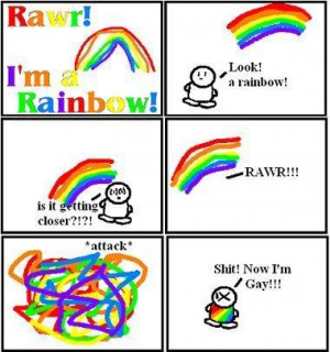 stick figures :: gay rainbow!!! picture by PSSt_iloveyou_3 ...