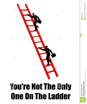 Royalty Free Stock Photos: Climbing The Ladder of Success