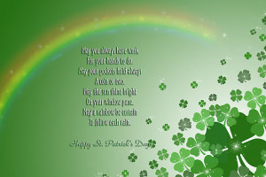 Irish Blessing Sayings Patricks Day Quotes