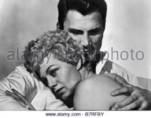 SHELLEY WINTERS JACK PALANCE R alisateur Robert Aldrich Stock Photo