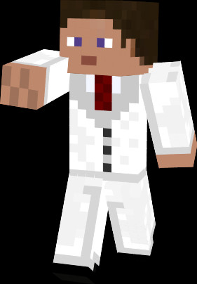 White Suit Minecraft Skin