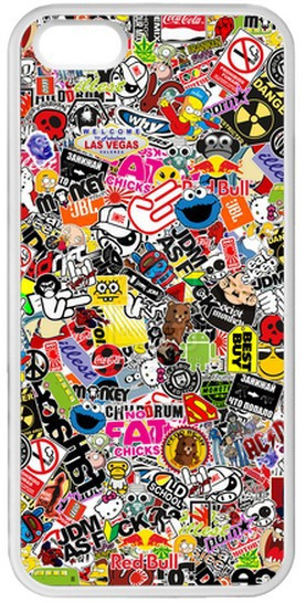 Sticker-Bomb-JDM-Quotes-Protective-Back-Case-Cover-For-Iphone-5-5S ...