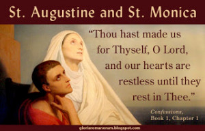 The Feasts of Saint Monica and Saint Augustine