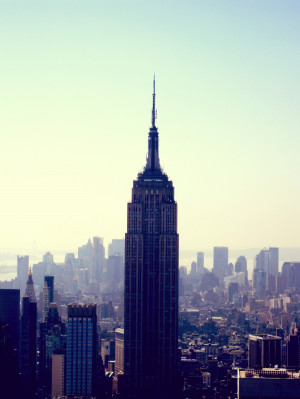 Vintage New York City Empire State