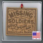 Wooden Bookmark with Clara Barton Quote – True Patriot