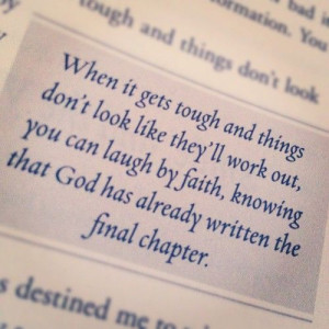 When It Gets Tough And Things