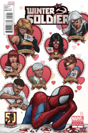 ... of the Winter Soldier instead of the Amazing Spider-Man variant cover