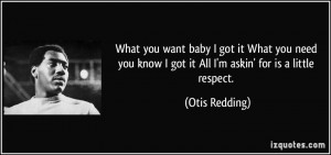 What you want baby I got it What you need you know I got it All I'm ...