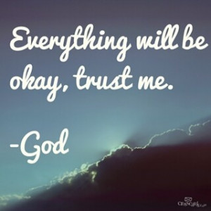Trust in The Lord :-)