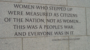Inspiring Words Grace World War II Memorial Walls