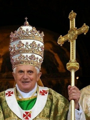 Unfortunately Pope Benedict did not rule the Church as this doctored ...