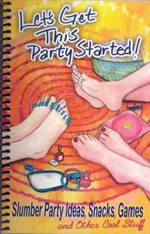Let's Get This Party Started! Activity book. Slumber Party Ideas ...