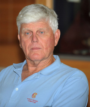 Barry Richards at the MCC World Cricket Committee conference
