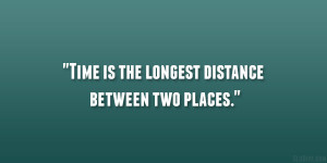 Time Distance and Friendship Quotes