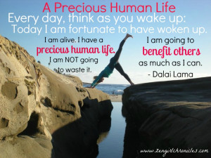 Precious Human Life Dalai Lama