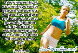running quotes jesse owens - Google Search