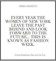 fab Carrie Bradshaw quote!