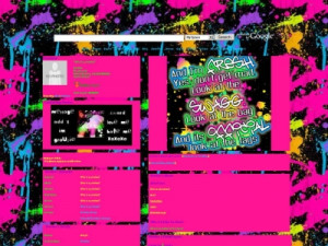 Swag MySpace Layout Preview