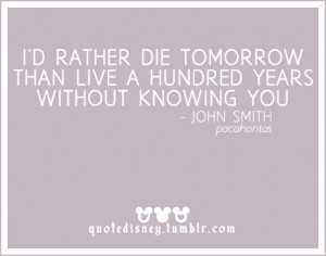 pocahontas love quotes