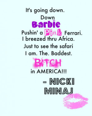 ... & comments | nicki minaj song quotes Graphics | YouTube Layouts