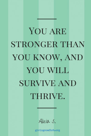 Bringing Words of Comfort to a Cancer Patient in Need of Inspiration ...