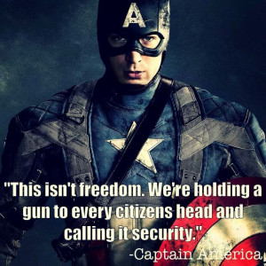 Captain America Is A Libertarian