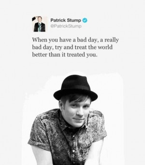 Patrick Stump quote