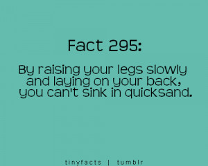 By Raising Your Legs..