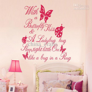 Kids Room Wall Quotes Vinyl Wall Stickers 55x60cm Wall Art Stickers ...