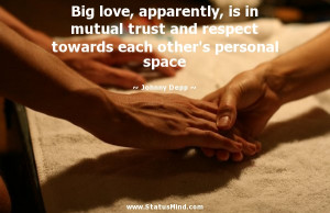 Mutual Trust and Respect Quotes