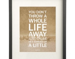 Seabiscuit, Quote Print, Movie Quote, Typography Print, Decorative ...