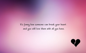 broken heart hd images with quotes 1280×800 with 1280x800 Resolution