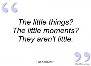 the little things jon kabat-zinn