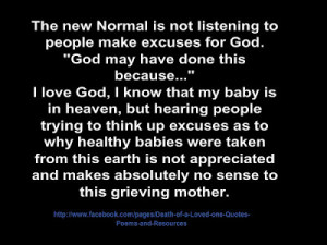 mothergrievinglossofch...Saturday's Sayings - The new Normal, Part One