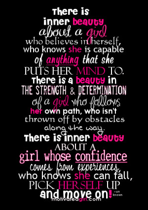 beautiful i am beautiful not only because of the curve of my hips or ...