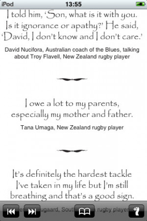 Download Rugby Wit - Quips and Quotes for the Rugby-Obsessed HD iPad ...