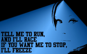 Crazy For You - Adele Song Lyric Quote in Text Image #2