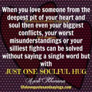 The Magic Of A Hug...