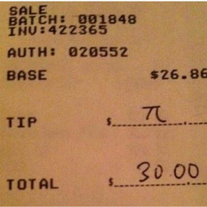 pi math joke bad tipper