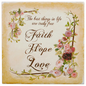 Things - Inspirational Quote themed Ceramic Accent Tile traditional ...