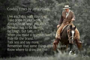 cowboy ethics