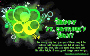 Random Quotes And Sayings For Facebook St patricks day wishes quote