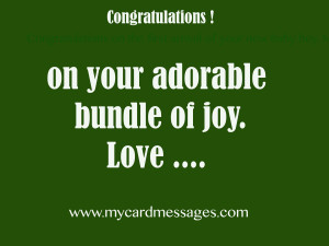 Newborn baby boy card Newborn Baby Girl Greeting Messages Wedding