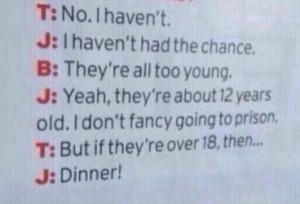 ... quote: 'Don't believe everything you read, I honestly never said that