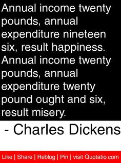 ... Charles Dickens #quotes #quotations - So true, Dickens well knew the